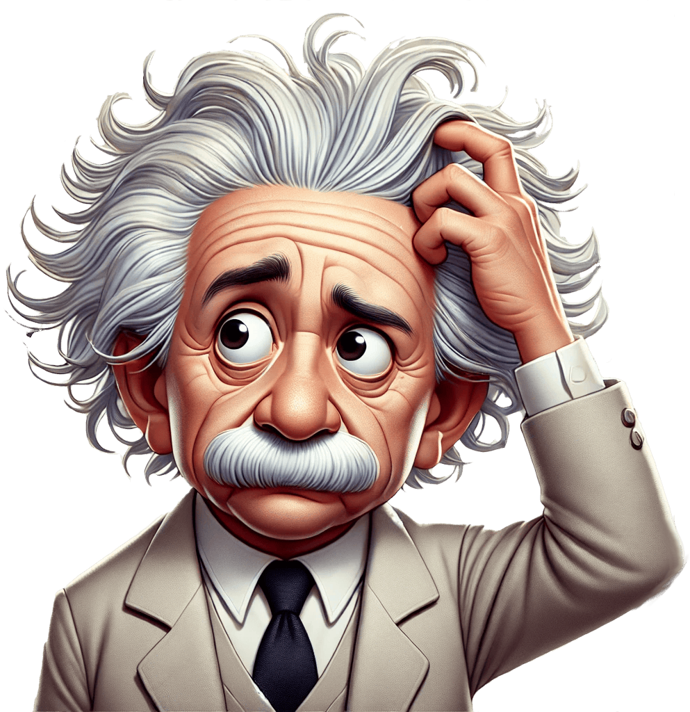 HeadScratcher Einstein logo HeadScratcher Einstein logo